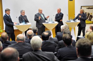 Bundesumweltminister Altmaier bei der IHK Siegen.