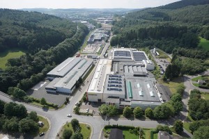 Diese Luftaufnahme zeigt das Werksgelände der Gebr. Kemper GmbH + Co. KG in Olpe-Rüblinghausen. (Foto: Gebr. Kemper)