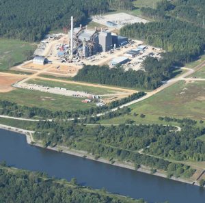 Das Silizium-Werk Mississippi Silicon, USA, mit zwei Elektroreduktionsöfen und Ecoplants-Umwelttechnik von SMS group.