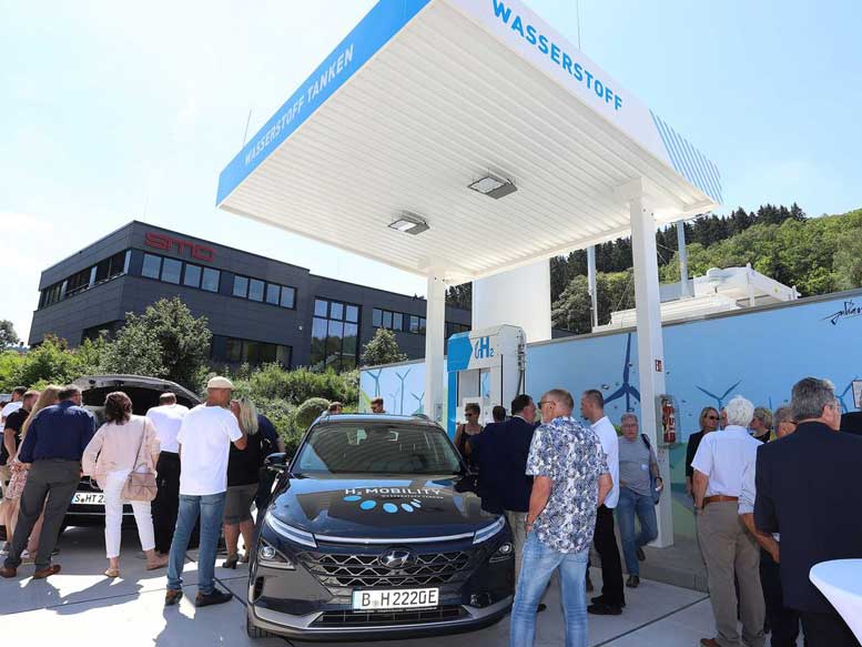 Erste WasserstoffTankstelle der Region in Siegen regional online